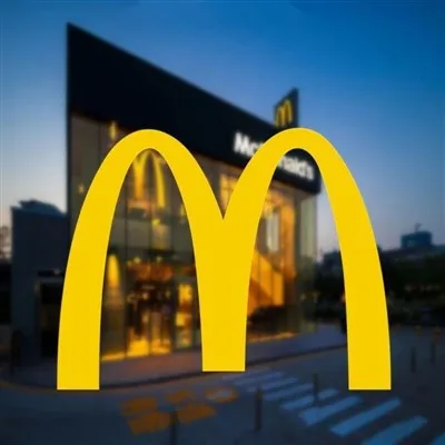 Pritaikytas „M“ logotipo lipdukas langui
